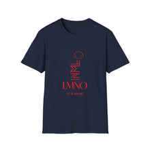 Load image into Gallery viewer, LMNO Unisex Softstyle R/N T-Shirt