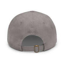 Load image into Gallery viewer, LMNO Dad Hat with Leather Patch (Round)
