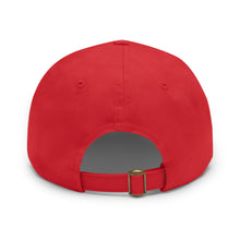 Load image into Gallery viewer, LMNO Dad Hat with Leather Patch (Round)