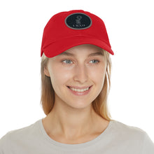 Load image into Gallery viewer, LMNO Dad Hat with Leather Patch (Round)