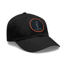 Load image into Gallery viewer, LMNO Dad Hat with Leather Patch (Round)