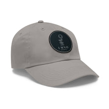 Load image into Gallery viewer, LMNO Dad Hat with Leather Patch (Round)