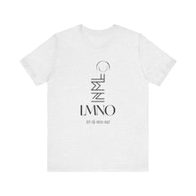 Load image into Gallery viewer, LMNO ASH UNISEX TEE-FULL LOGO