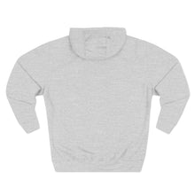 Load image into Gallery viewer, Minimalist Three-Panel LMNO Grey Fleece Hoodie - Trendy Casual Wear